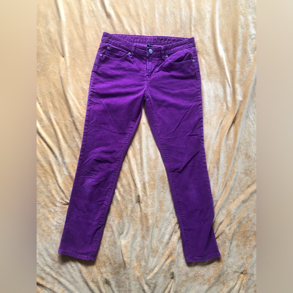 Gap Corduroy Pants, fuchsia, women’s size 6/28 regular, boot cut